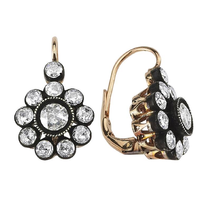 Boucles d'Oreilles Diamant