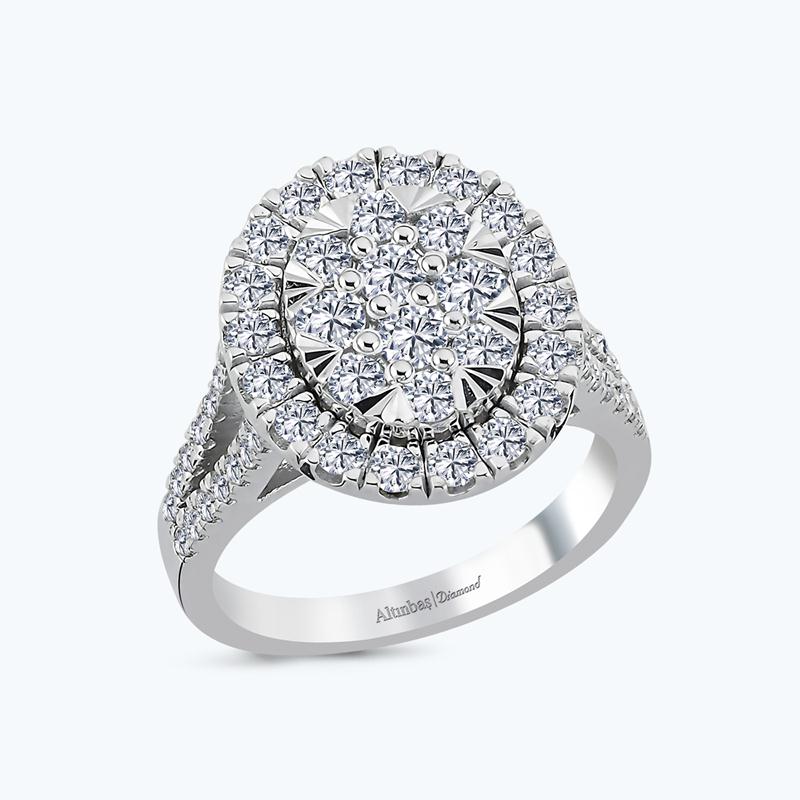 Bague Diamant Oval