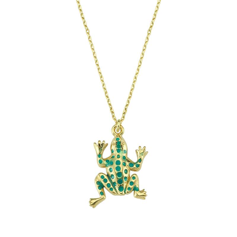 Frosch Goldkette