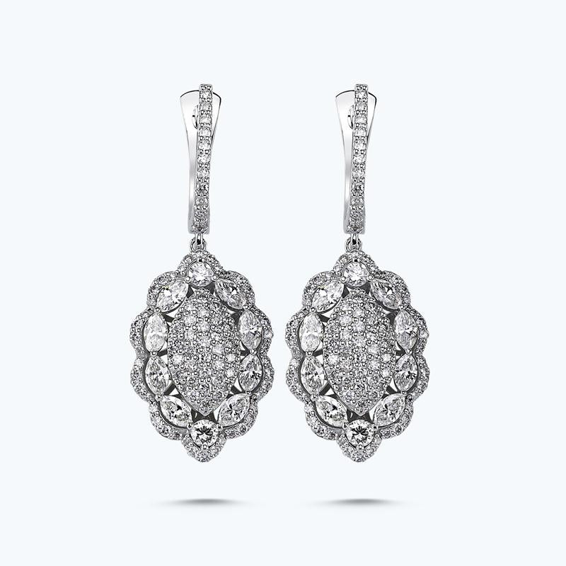 Boucles d'Oreilles Diamant