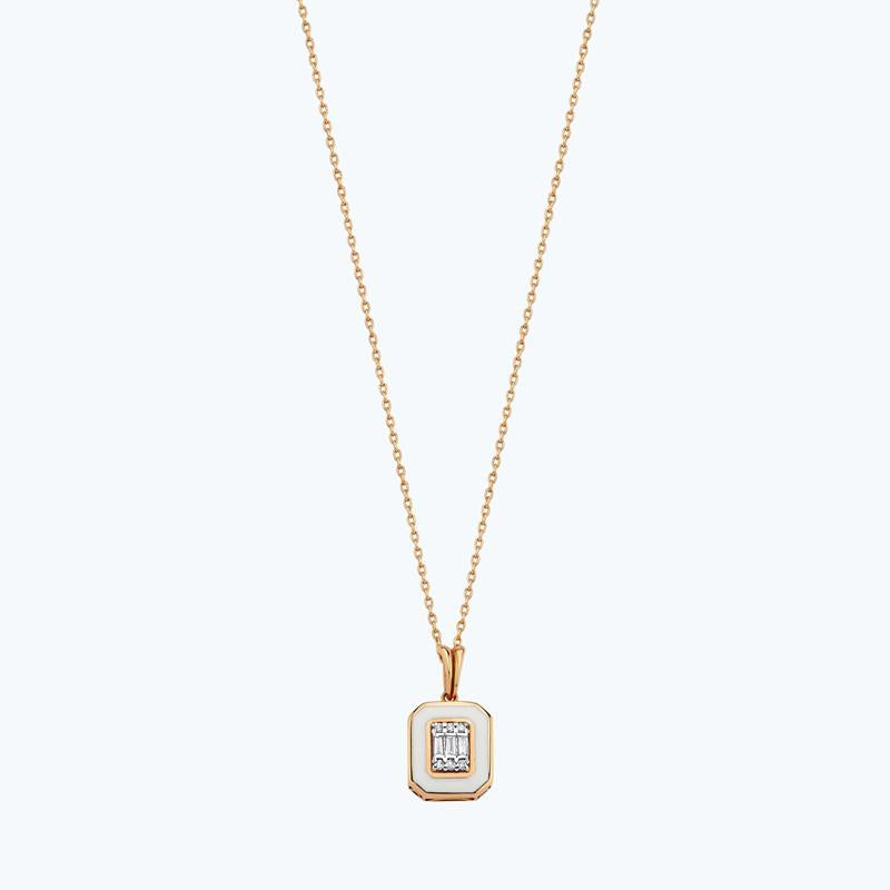 Diamantkette Baguette 