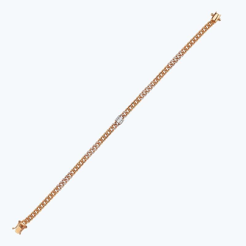 Baguette Diamond Bracelet