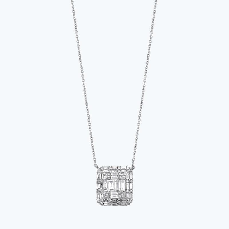 Baguette Diamantkette