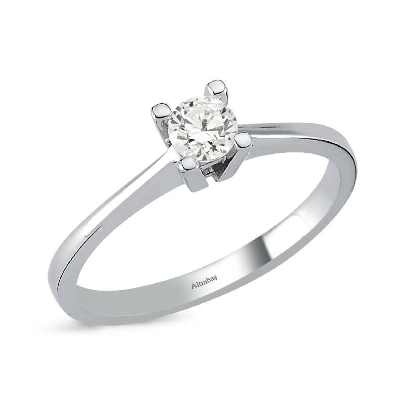 Solitaire Gold Ring