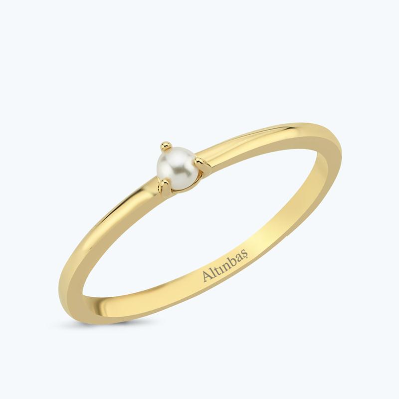 Pearl Gold Ring