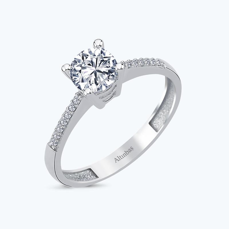 Solitaire Gold Ring