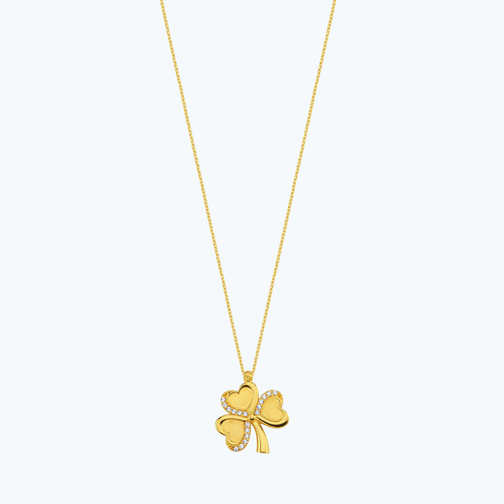 Clover Gold Necklace