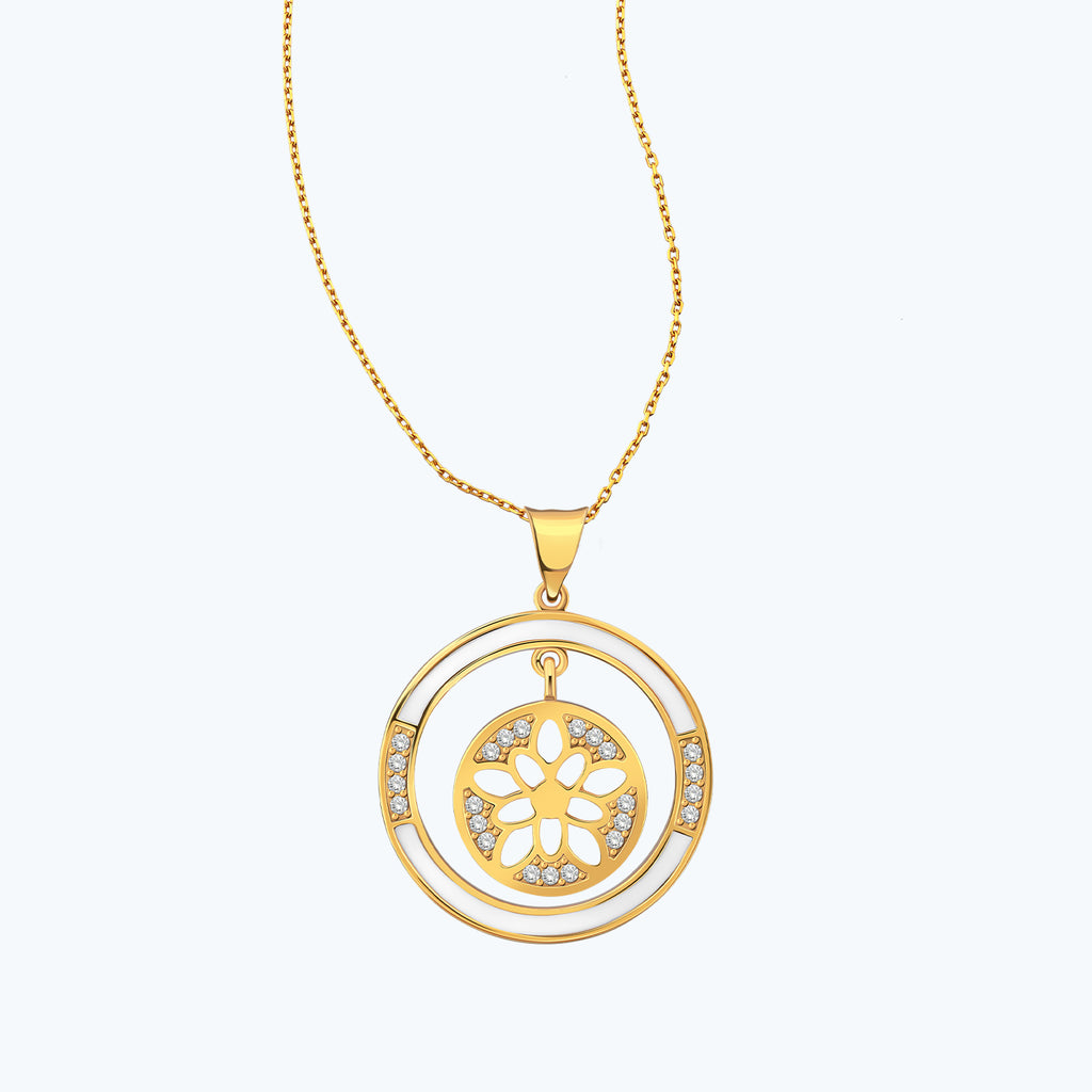 Collier Or Mandala