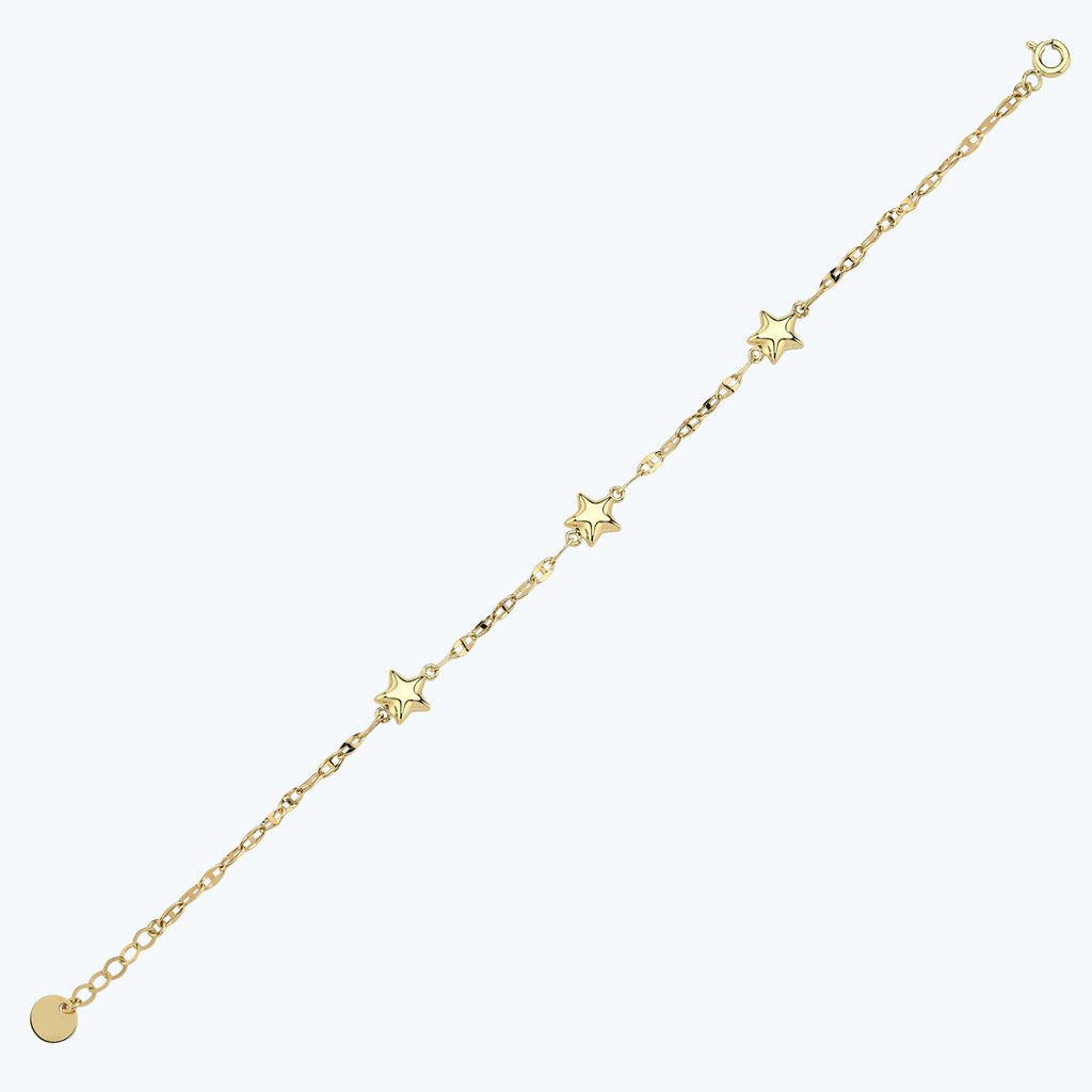 Bracelet Or Etoile