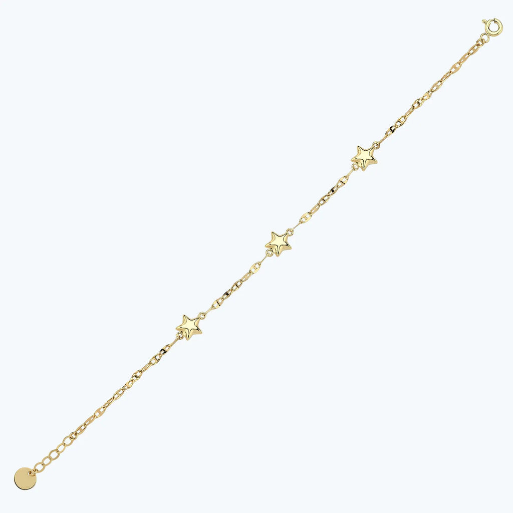 Bracelet Or Etoile