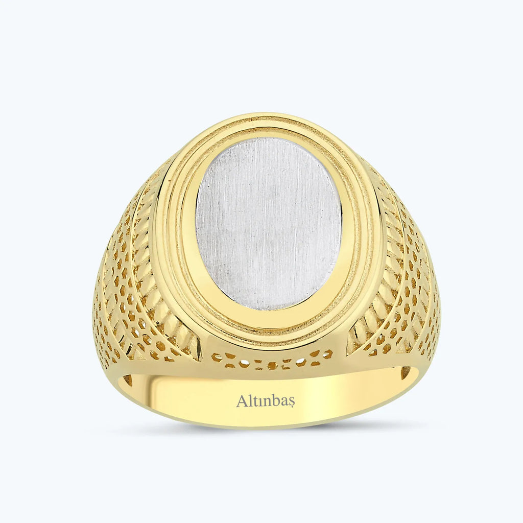 Mens Gold Ring