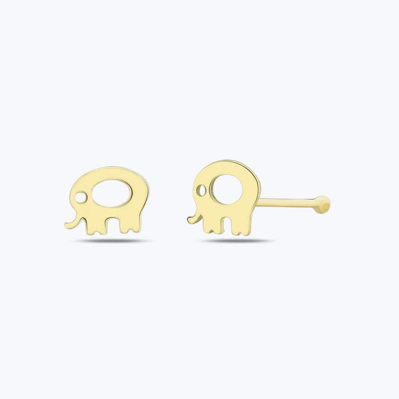 Elefant Gold NasenrinG