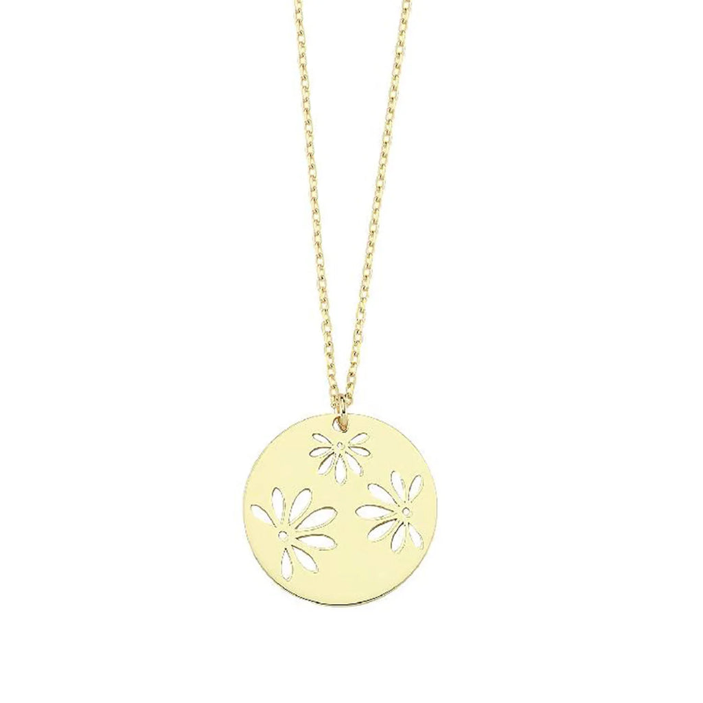 Flower Gold Necklace