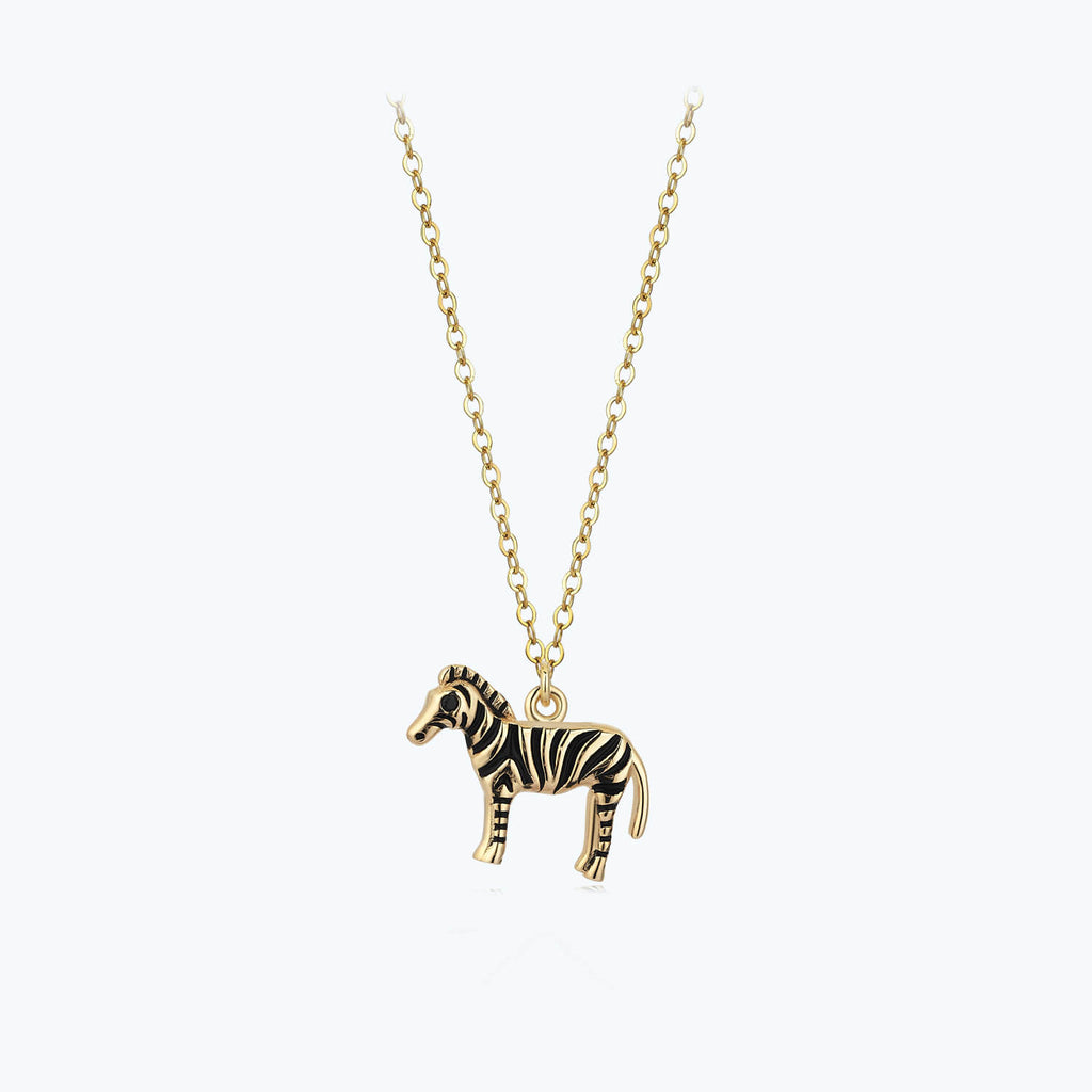 Zebra Goldkette