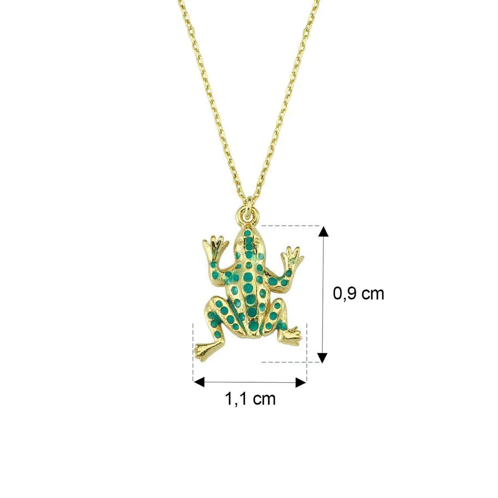 Frosch Goldkette