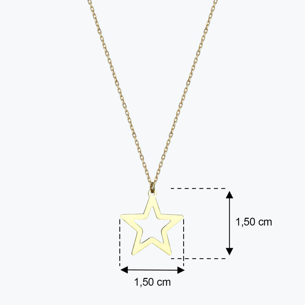 Star Gold Necklace