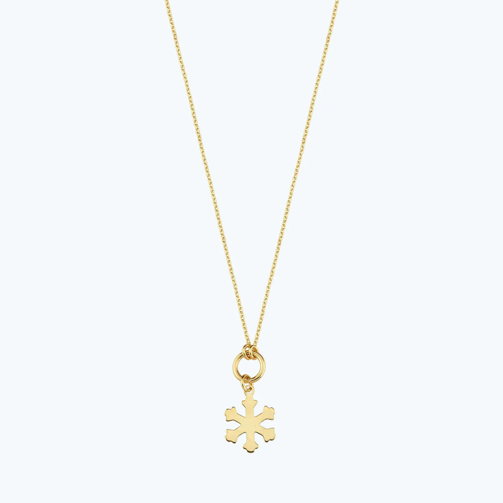 Schneeflocke Goldkette