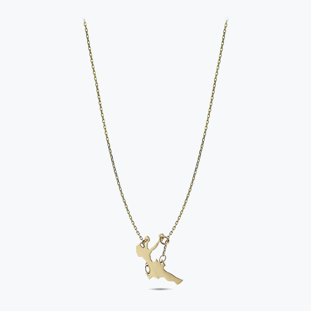 Swing Gold Necklace