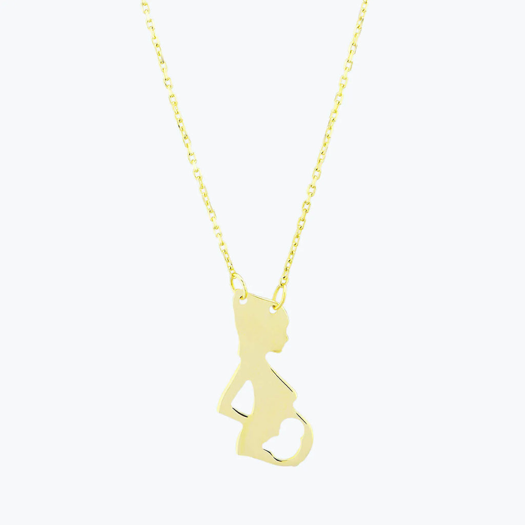 Being Mom Gold Necklace