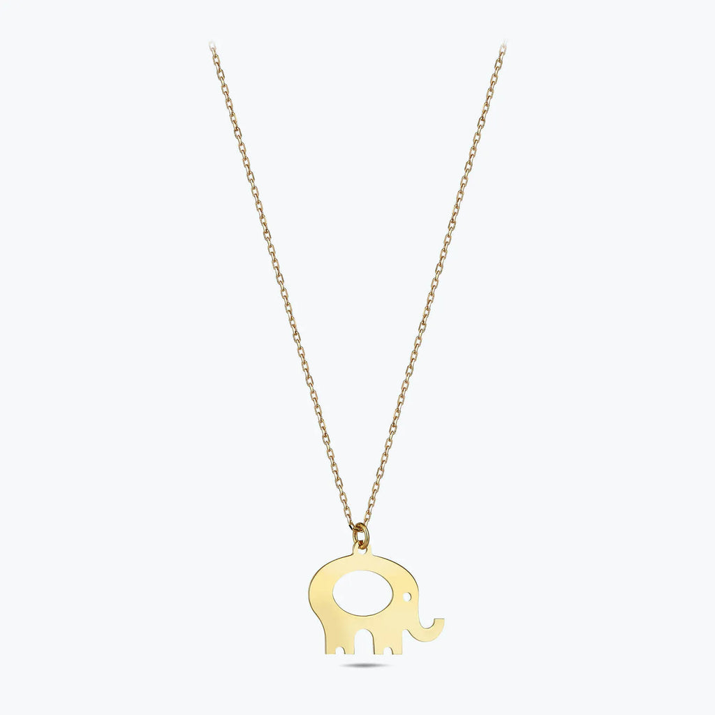 Elephant Gold Necklace