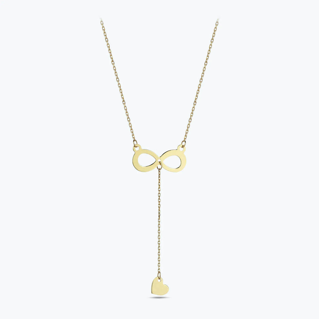 Collier Or Coeur Infini