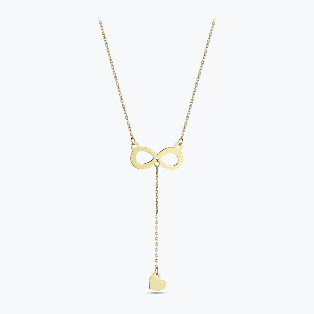 Collier Or Coeur Infini