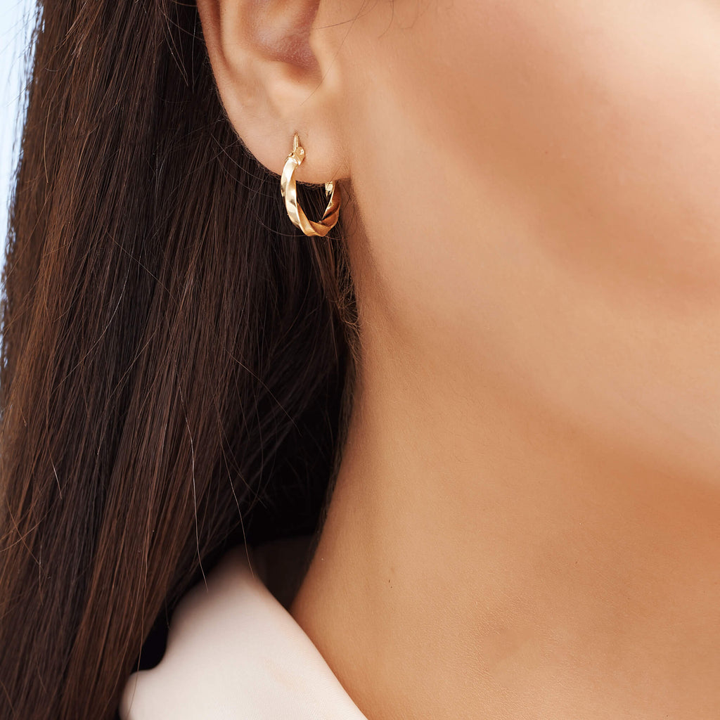 Hoop Gold Earrings