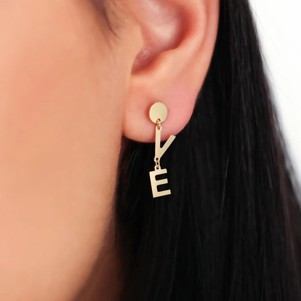 Boucles d'Oreilles Or Love