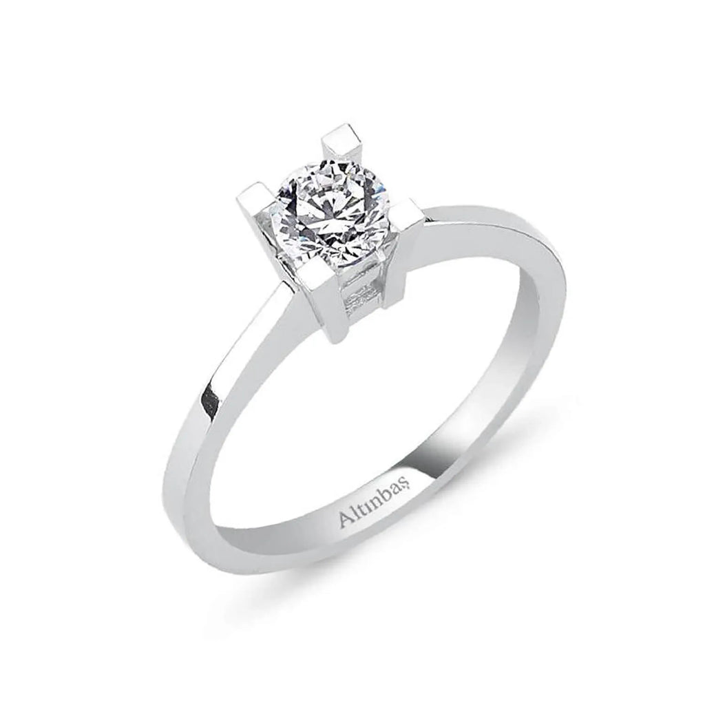 Solitaire Gold Ring