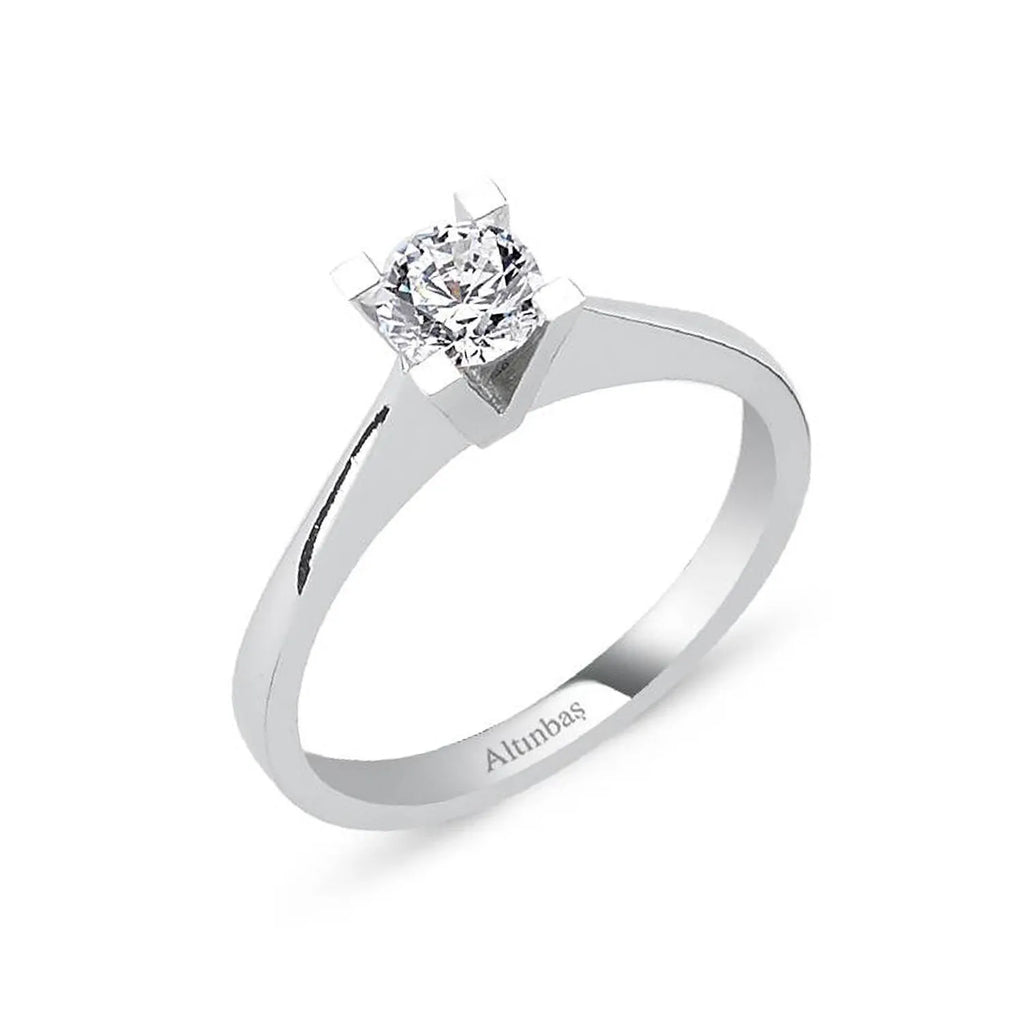 Solitaire Gold Ring