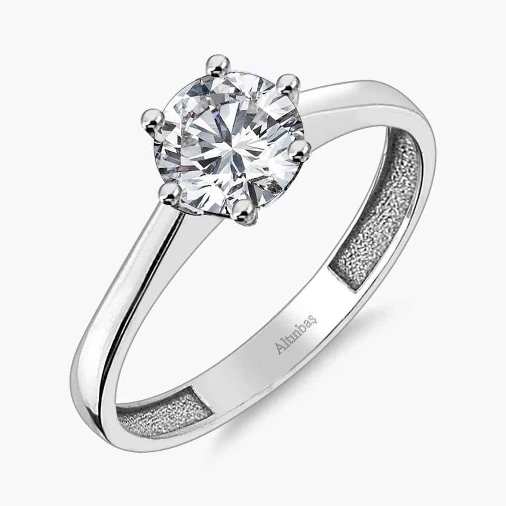 Solitaire Gold Ring