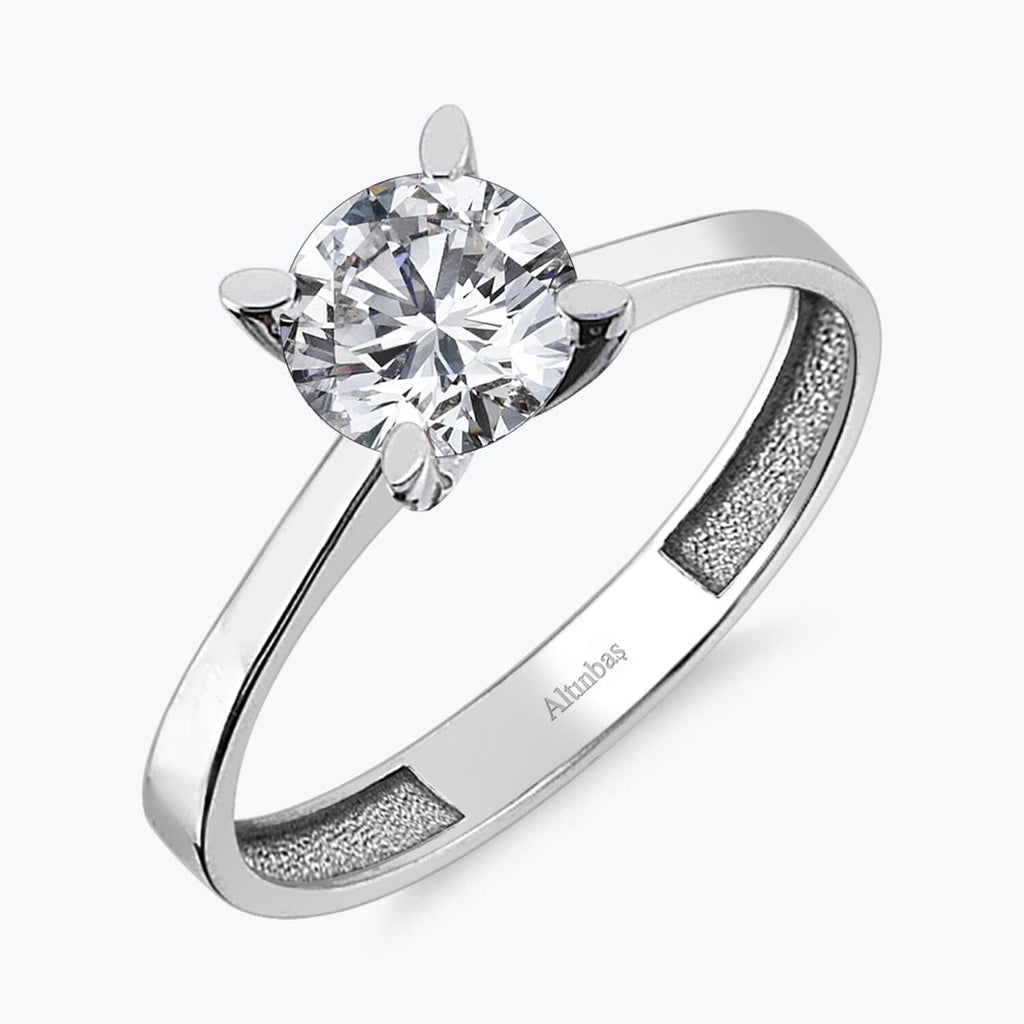 Solitaire Gold Ring