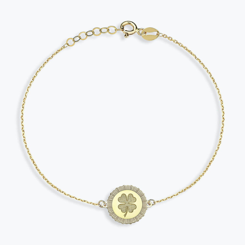 Altinbas Life Clover Gold Bracelet