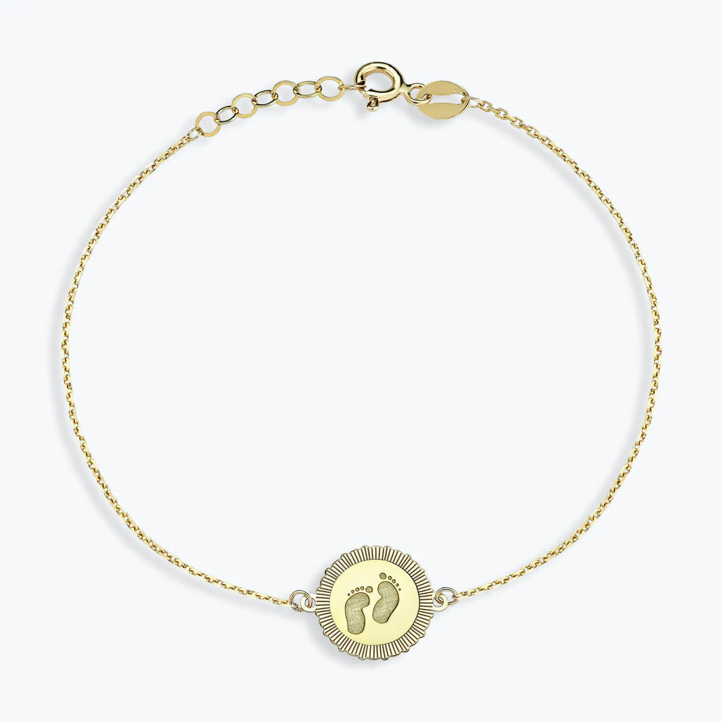 Altinbas Life Footprint Gold Bracelet