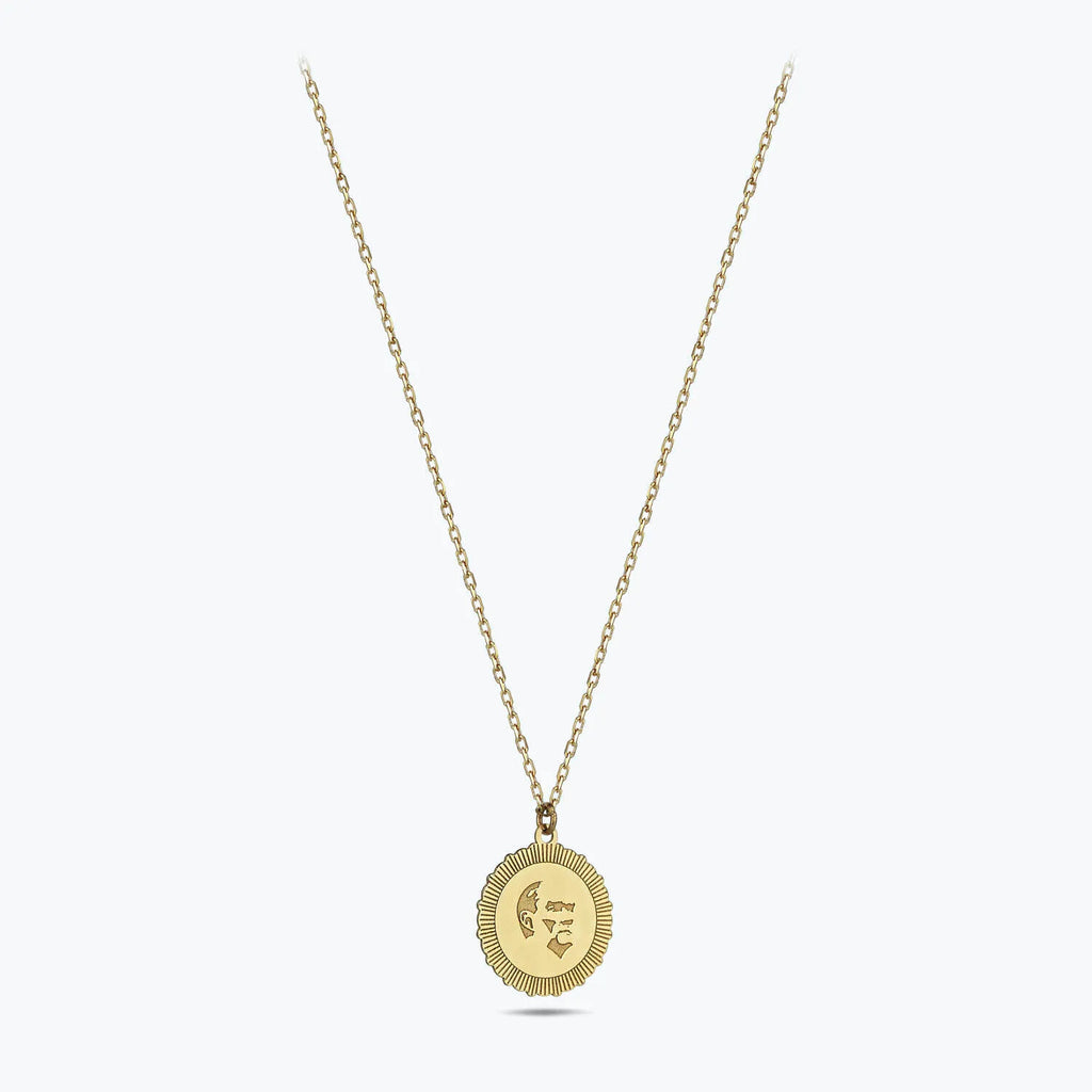 Altinbas Life Atatürk Gold Necklace