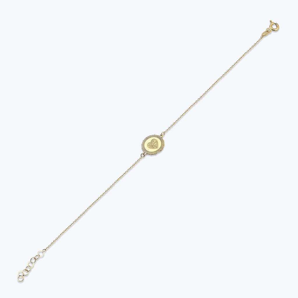 Altinbas Life Heart Gold Bracelet