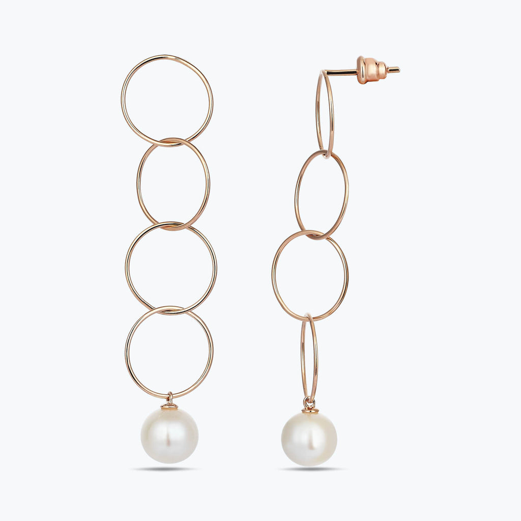 Pearl Gold Earrings