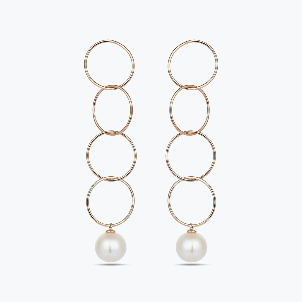 Pearl Gold Earrings