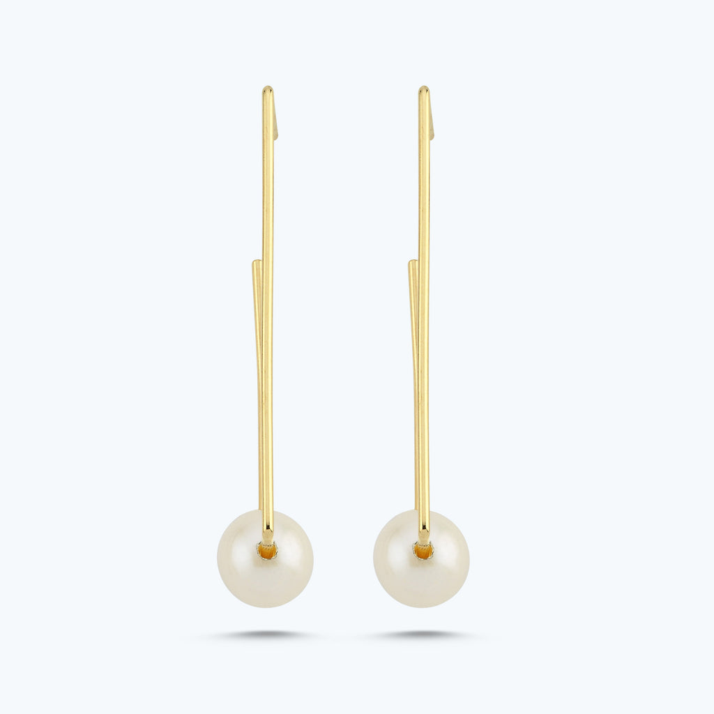 Pearl Gold Earrings