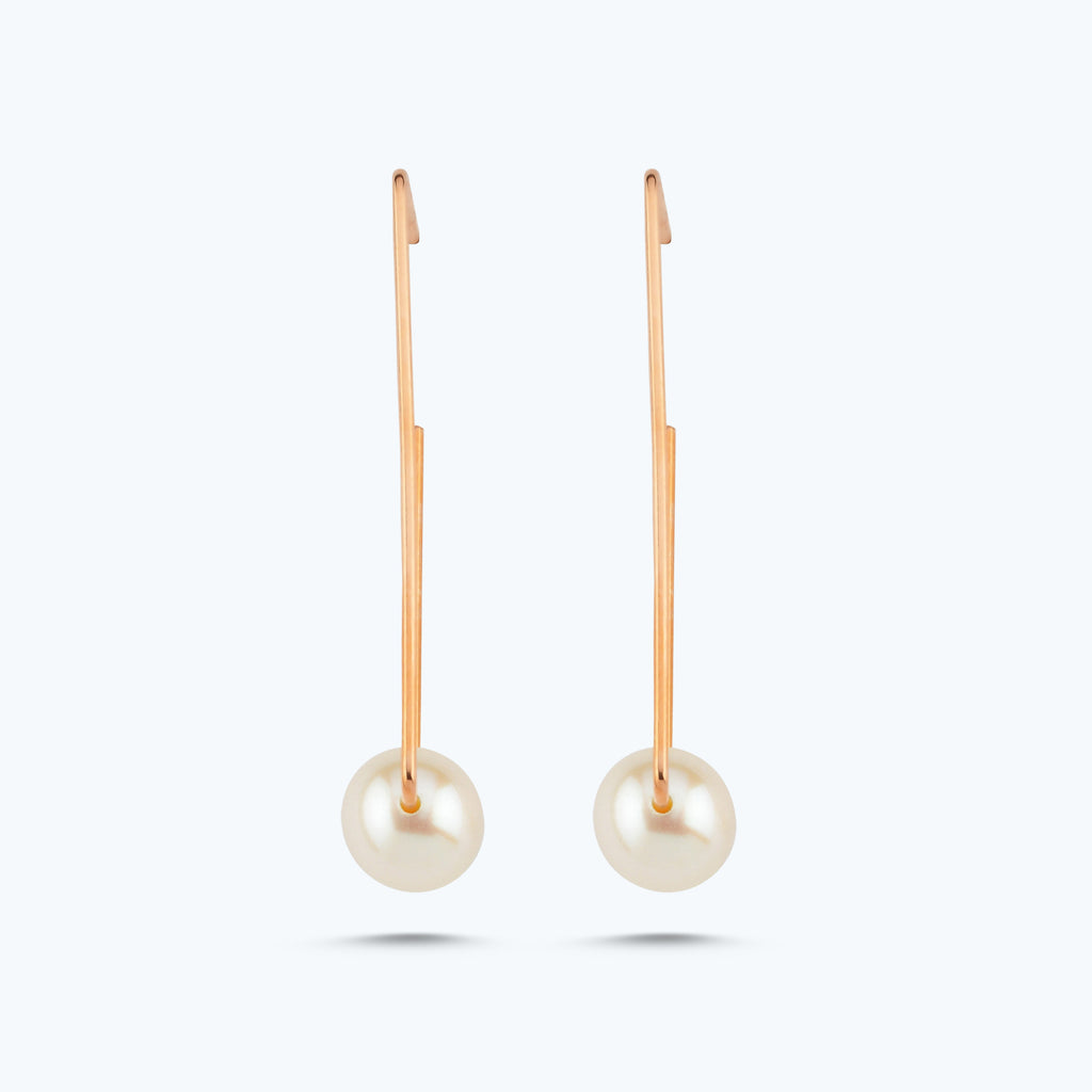 Pearl Gold Earrings