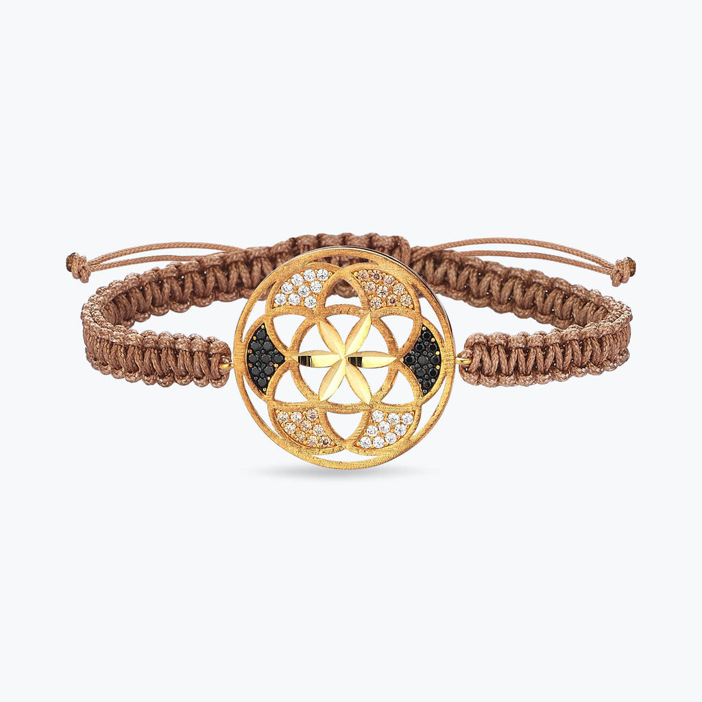 Bracelet Or 22 Carat Fleur de Vie