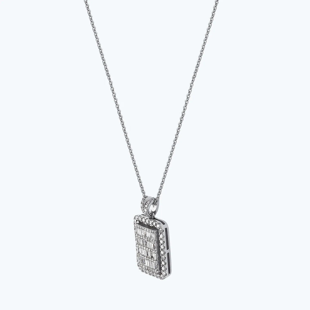 Baguette Diamantkette