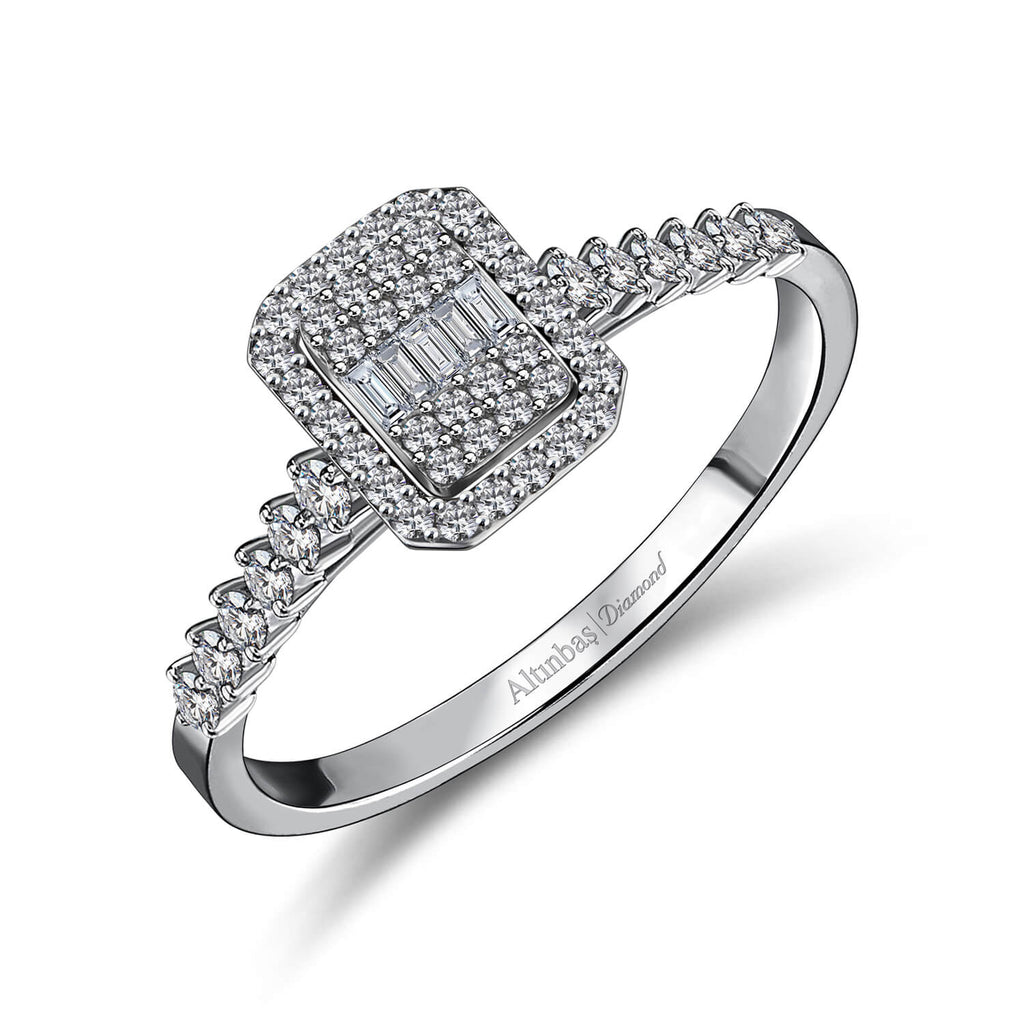 Baguette Diamantring