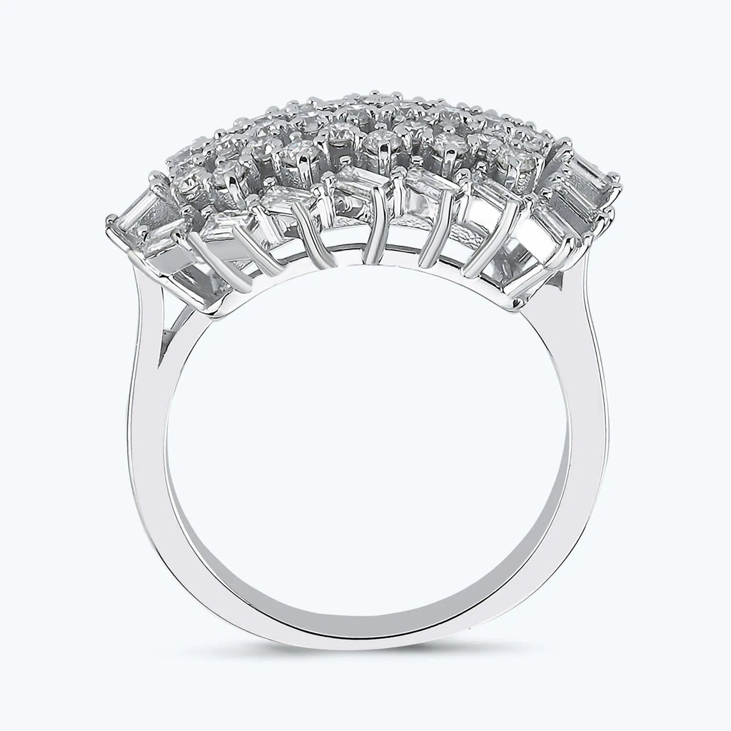 Bague Diamant Baguette