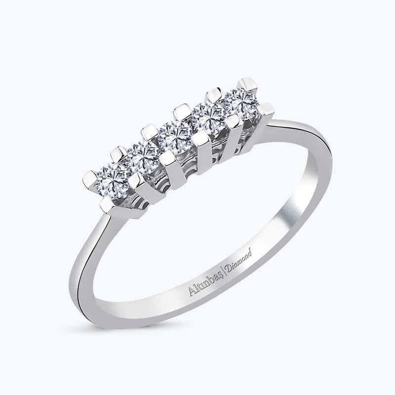 Five Stone Diamond Ring