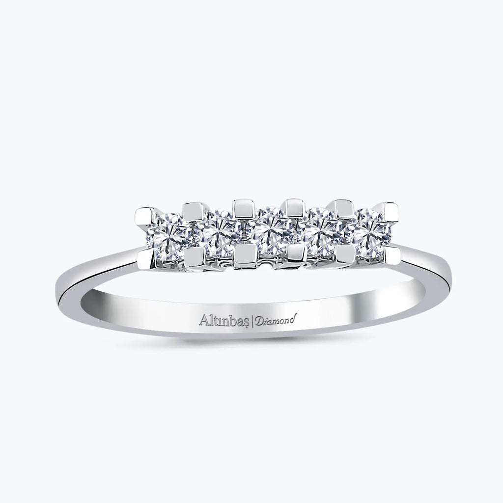 Five Stone Diamond Ring