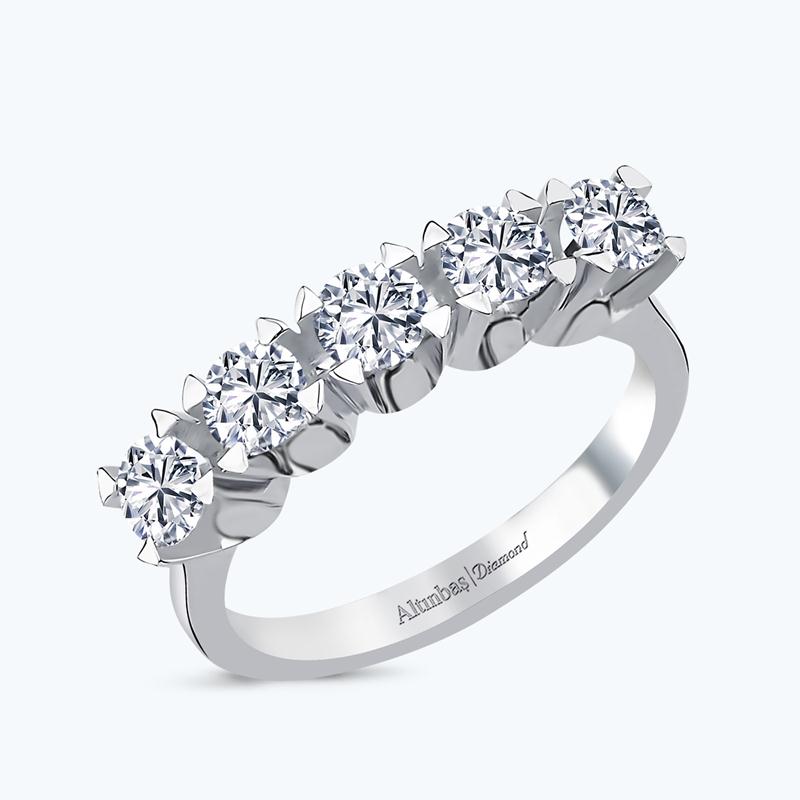 Five Stone Diamond Ring