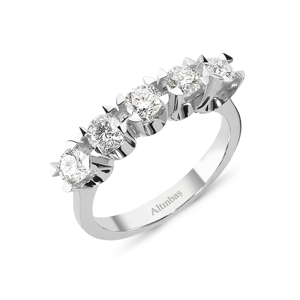 Five Stone Diamond Ring