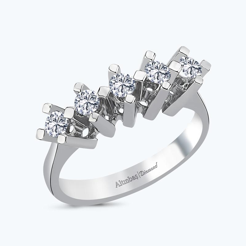 Five Stone Diamond Ring