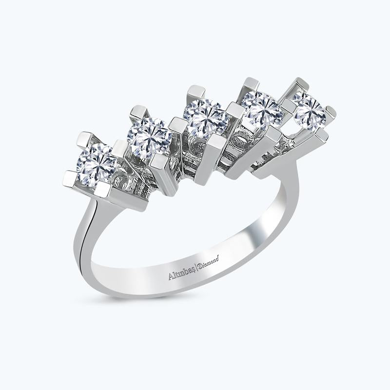 Five Stone Diamond Ring